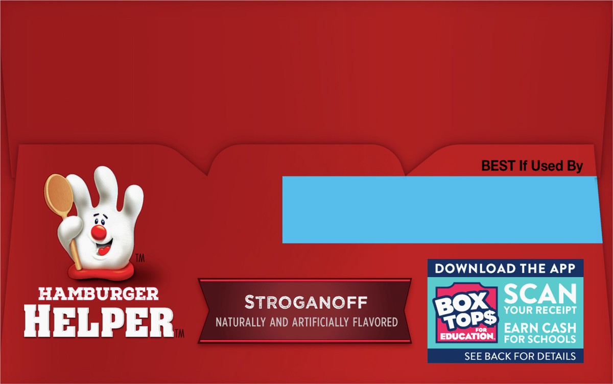 slide 6 of 9, Hamburger Helper Stroganoff, Pasta & Creamy Sauce Mix, 13 oz., Twin Pack, 13 oz