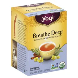 Yogi Breathe Deep Tea Bags 16 ea