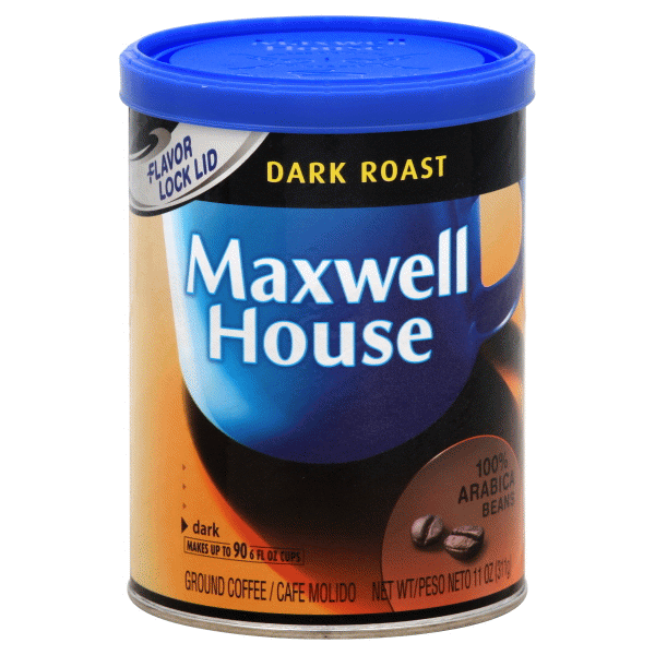 slide 1 of 1, Maxwell House Ground Coffee Dark Roast, 10.5 oz