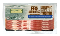 Greenfield™ No Sugar Thick Cut Smoked Uncured Bacon