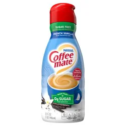 Coffee mate Sugar Free French Vanilla Liquid Coffee Creamer 32 fl oz.
