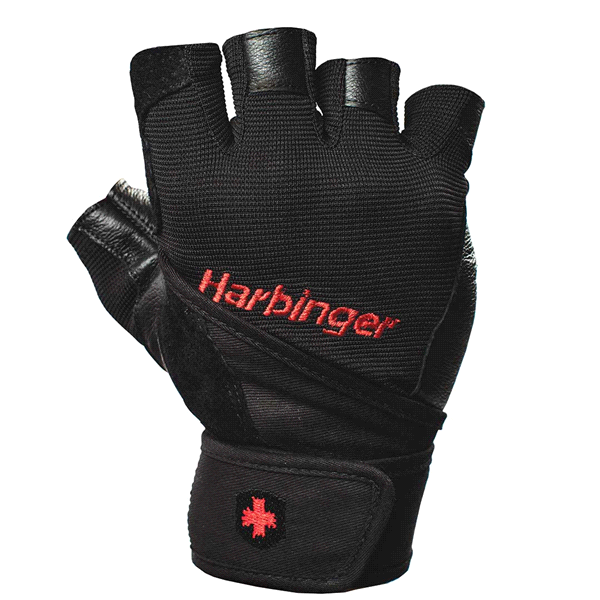 slide 1 of 2, Harbinger Pro Wrist Wrap Glove, X Large, XL