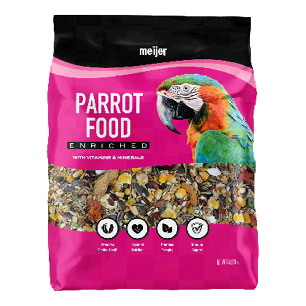 slide 1 of 1, Meijer Parrot Food, 4 lb