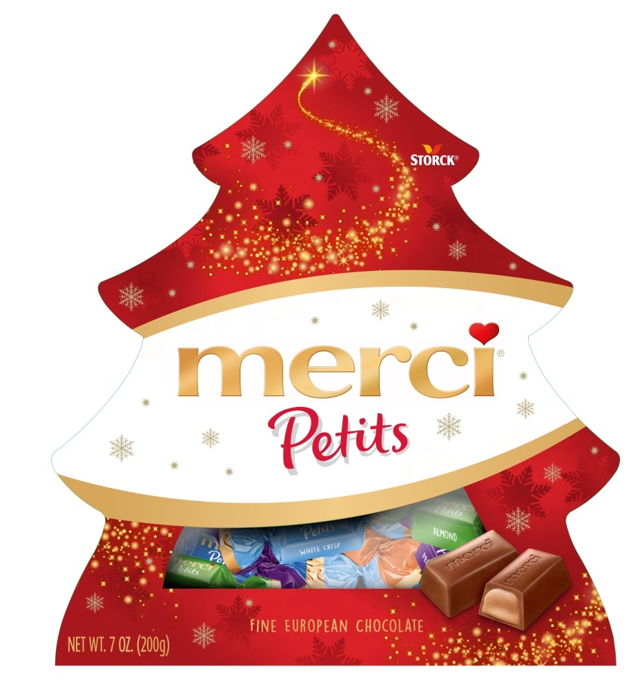 slide 1 of 1, Merci Petits European Chocolate, 7 oz
