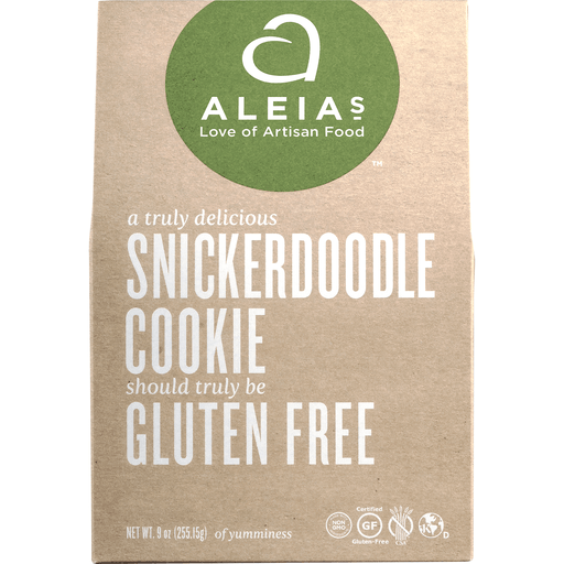 slide 4 of 8, Aleia's Snickerdoodle Cookie Gluten Free, 9 oz