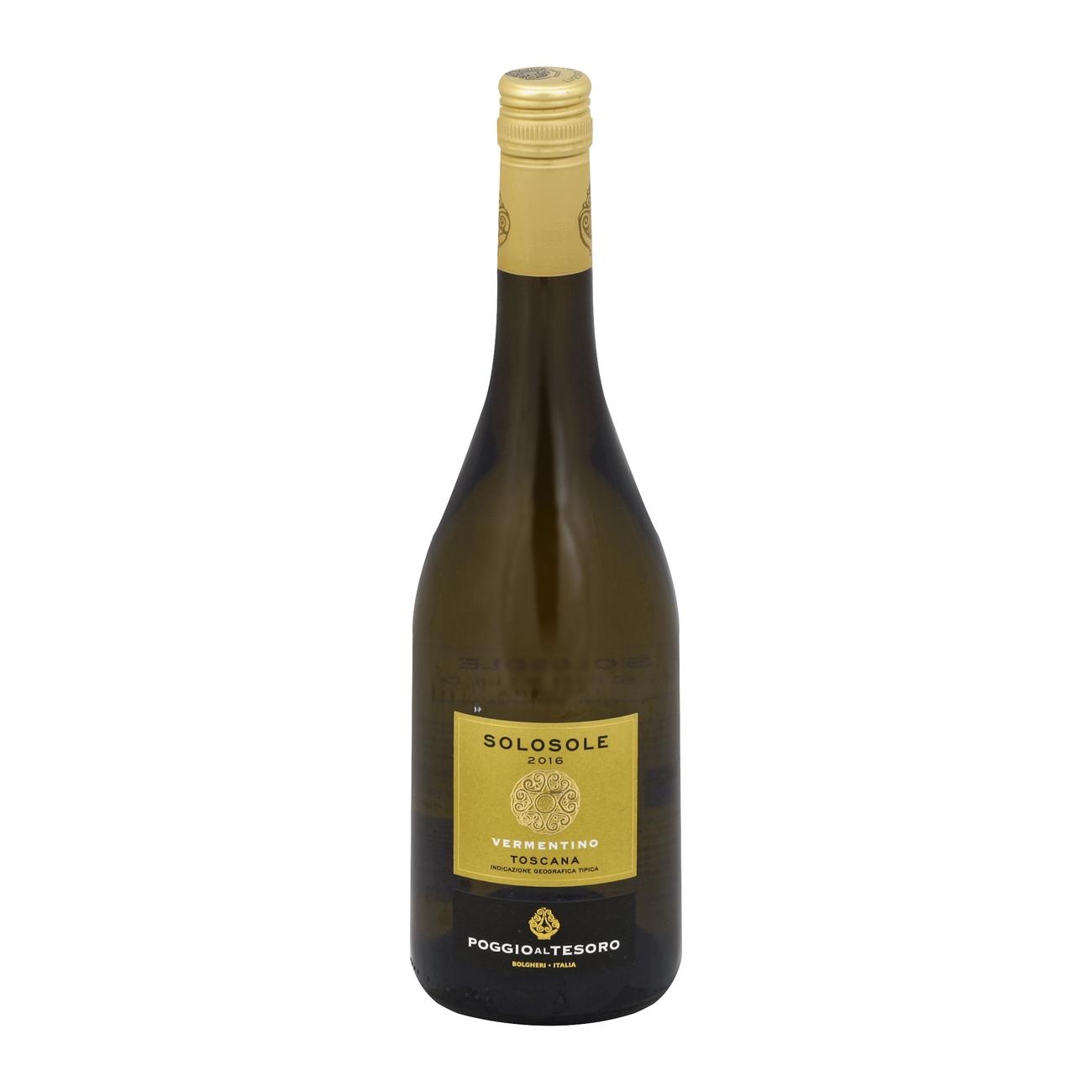 slide 1 of 1, Poggio Al Tesoro 2019 Vermentino Solosole, 750 ml