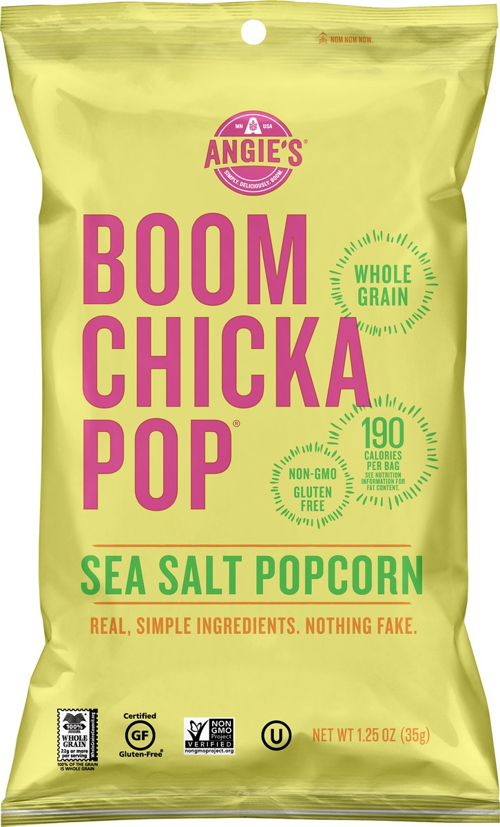 slide 3 of 3, BOOMCHICKAPOP Sea Salt Popcorn 1.25 oz, 1.25 oz