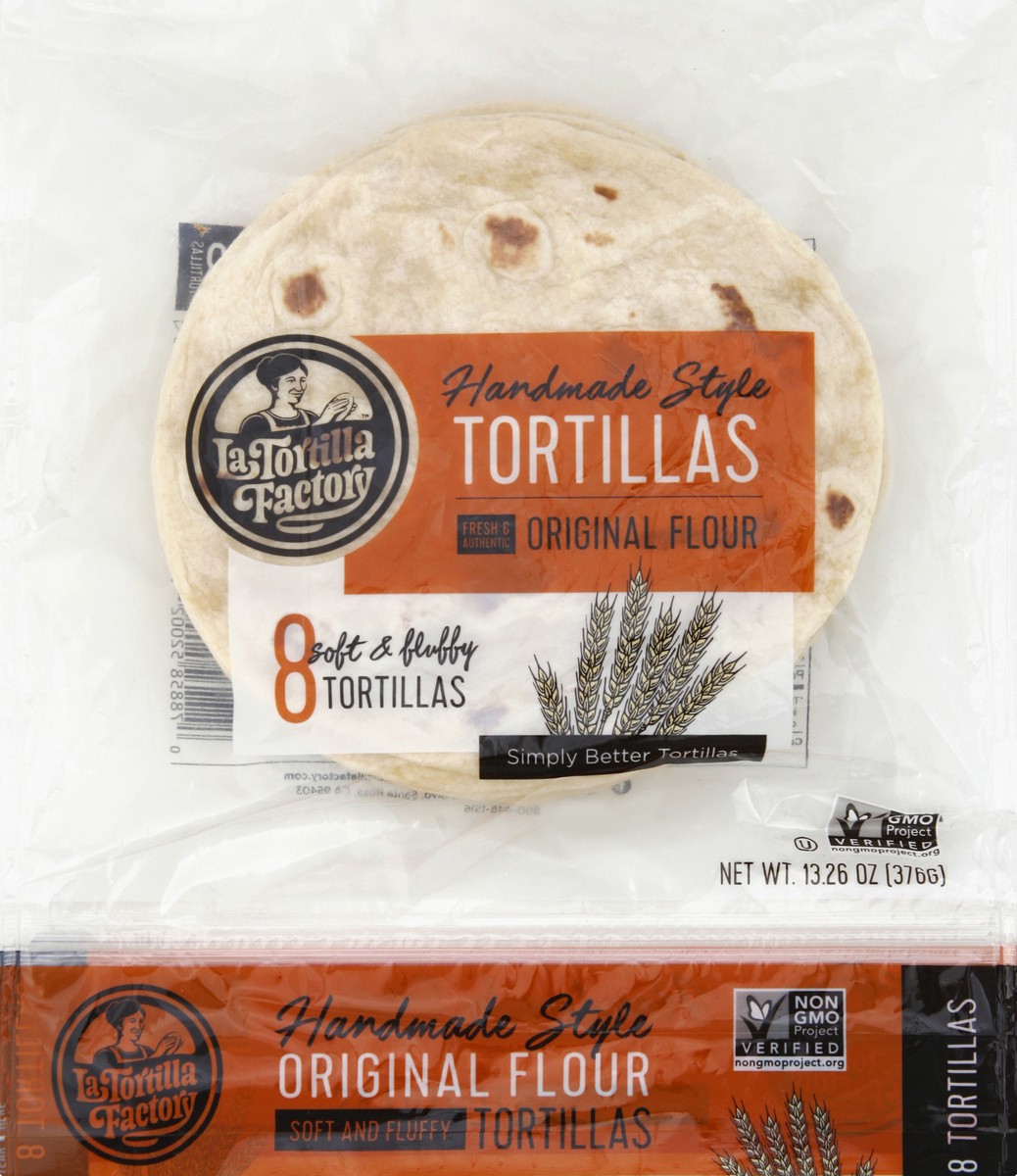 slide 5 of 5, La Tortilla Factory Original Flour Tortilla, 13.26 oz