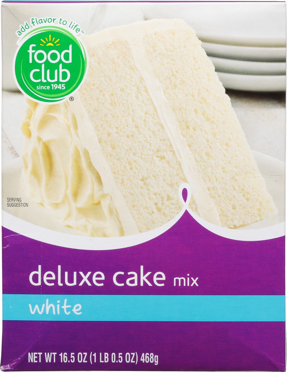 slide 7 of 9, Food Club White Deluxe Cake Mix 16.5 oz, 16.5 oz