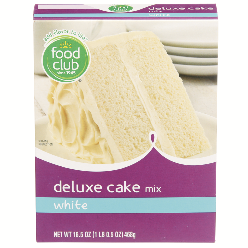 slide 1 of 1, Food Club White Cake Mix, 16.5 oz