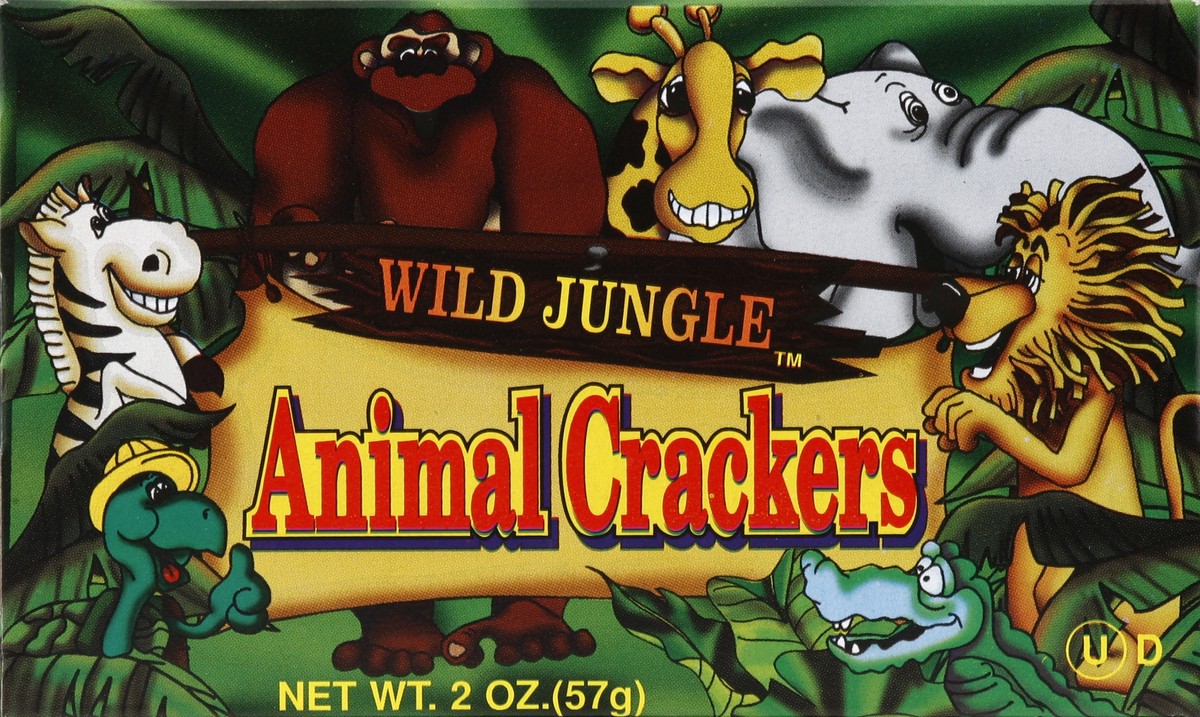 slide 4 of 4, Wild Jungle Animal Crackers 2 oz, 2 oz