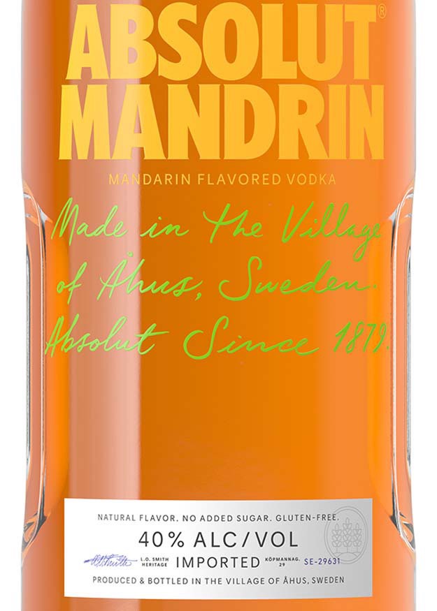 slide 9 of 9, Absolut Mandrin Flavored Vodka, 1.75 L Bottle, 40% ABV, 1.75 liter