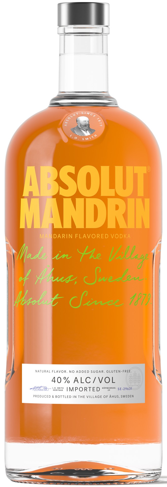slide 1 of 9, Absolut Mandrin Flavored Vodka, 1.75 L Bottle, 40% ABV, 1.75 liter