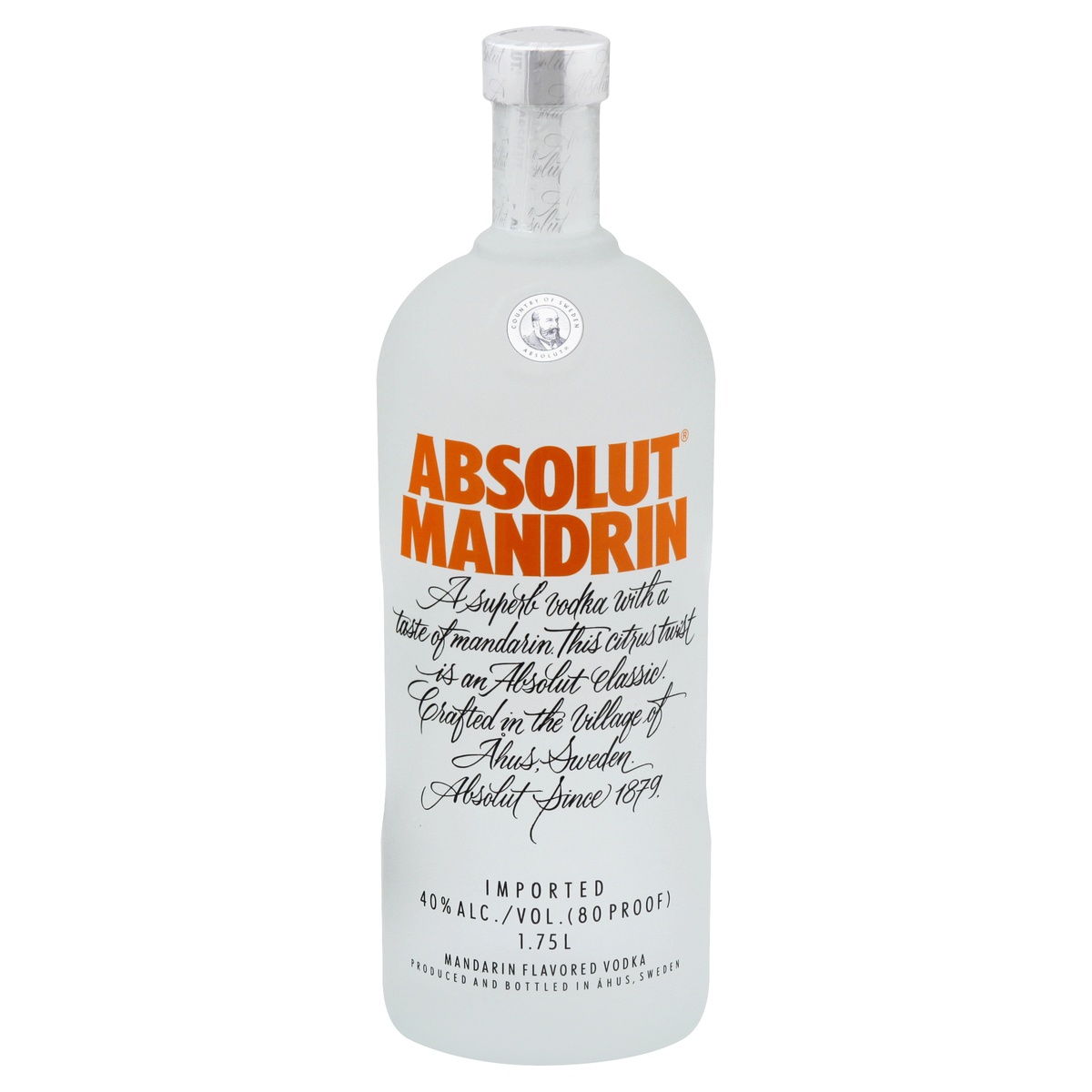 slide 1 of 1, Absolut Mandrin Vodka, 1.75 liter