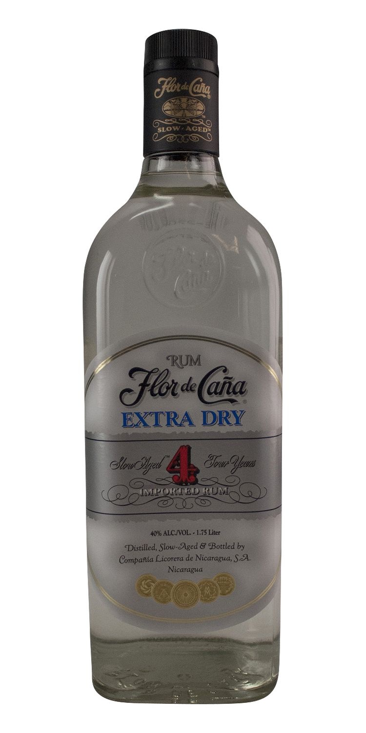 slide 1 of 1, Flor de Caña White Rum, 1.75 liter