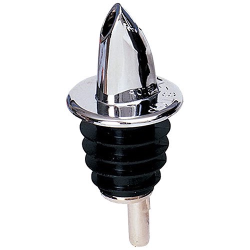 slide 1 of 1, Spill Stop #370-00 Chrome Plastic Free Pour, 1 doz