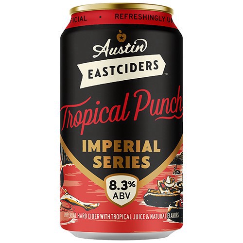 slide 1 of 1, Austin Eastcider Imperial Tropical Cider, 12 oz