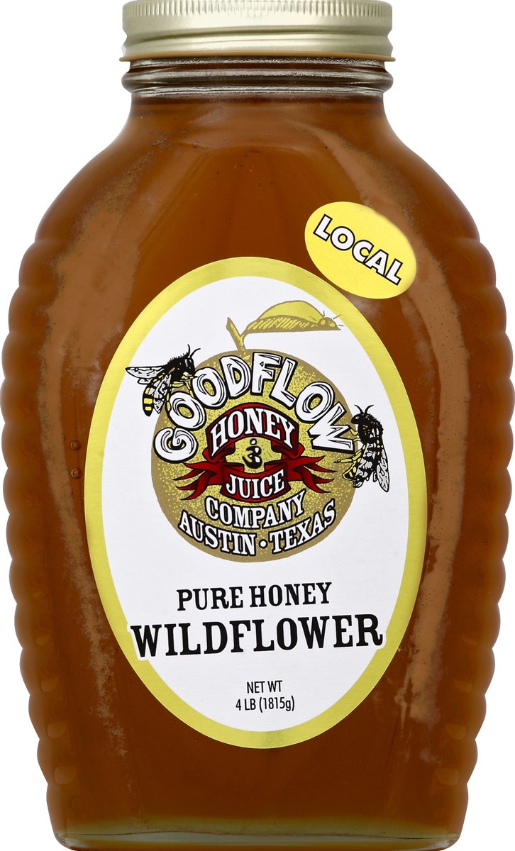 slide 1 of 2, Good Flow Honey Honey 4 lb, 4 lb