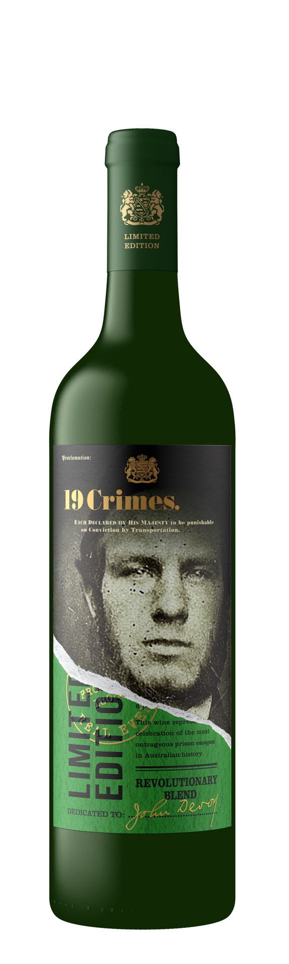 slide 1 of 5, 19 Crimes Revolutionary Red Blend 750 ml, 750 ml