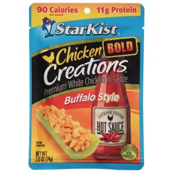 StarKist Chicken Creations Bold White Premium Buffalo Style Chicken in Sauce 2.6 oz