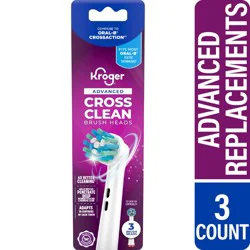 Kroger Advanced Cross Clean Brush Heads