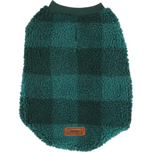 slide 1 of 1, Unique Petz Plaid Sherpa Jacket, 5 ct