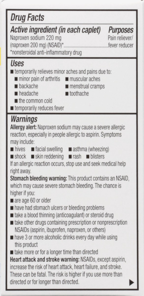 slide 8 of 9, Topcare Pain Relief All Day Casules, 100 ct; 220 mg