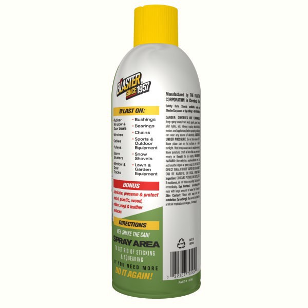 slide 5 of 5, B'laster Industrial Strength Silicone Lubricant, 11 oz