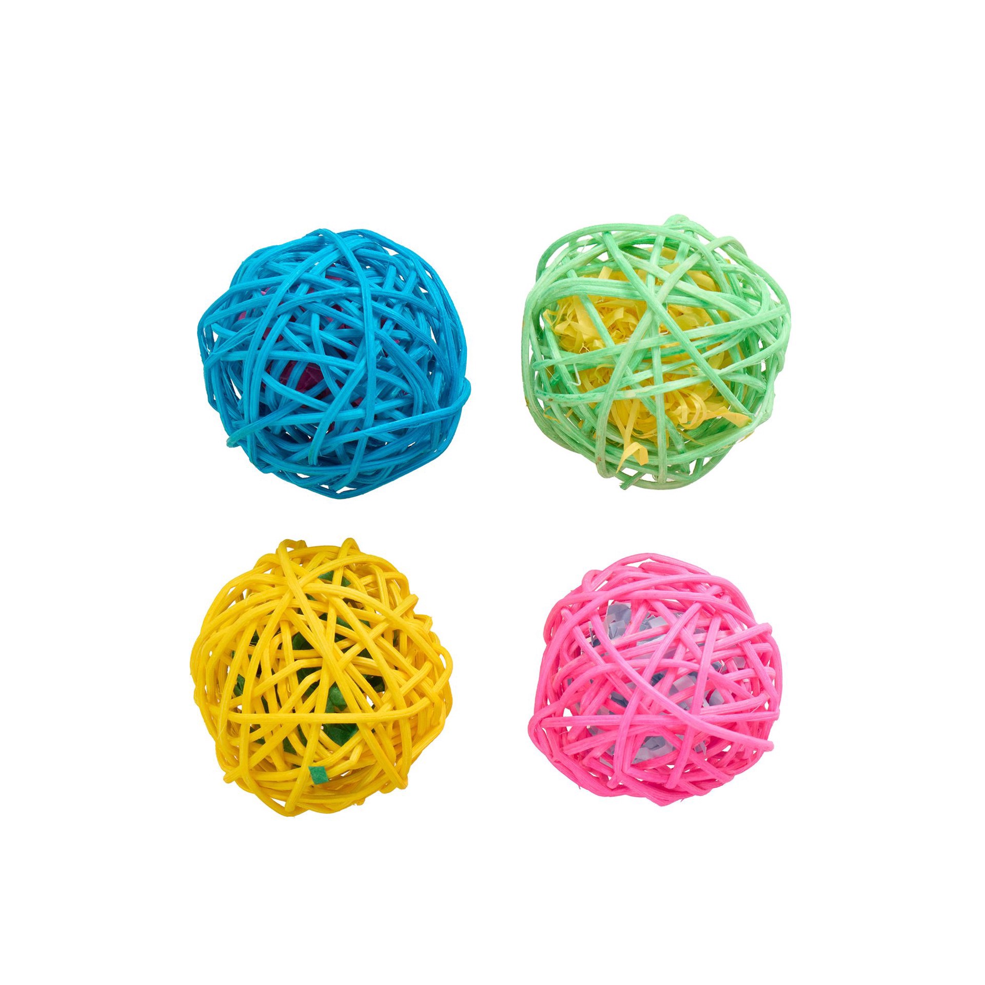 slide 1 of 1, Full Cheeks Rattan Willow Ball Chews, 1 ct