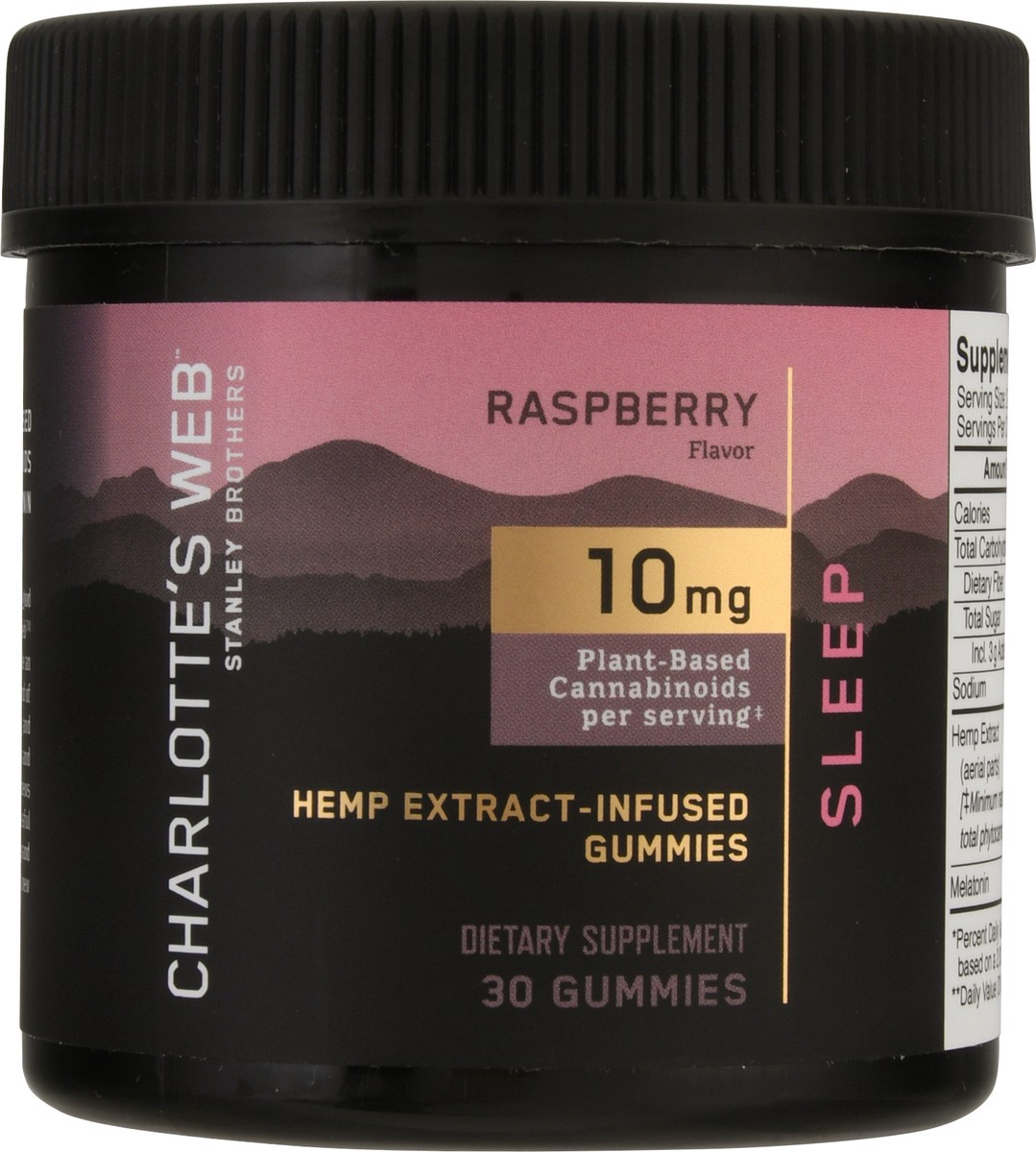 slide 5 of 13, Charlotte's Web Raspberry Hemp Extract Infused Sleep Gummies, 1 ct