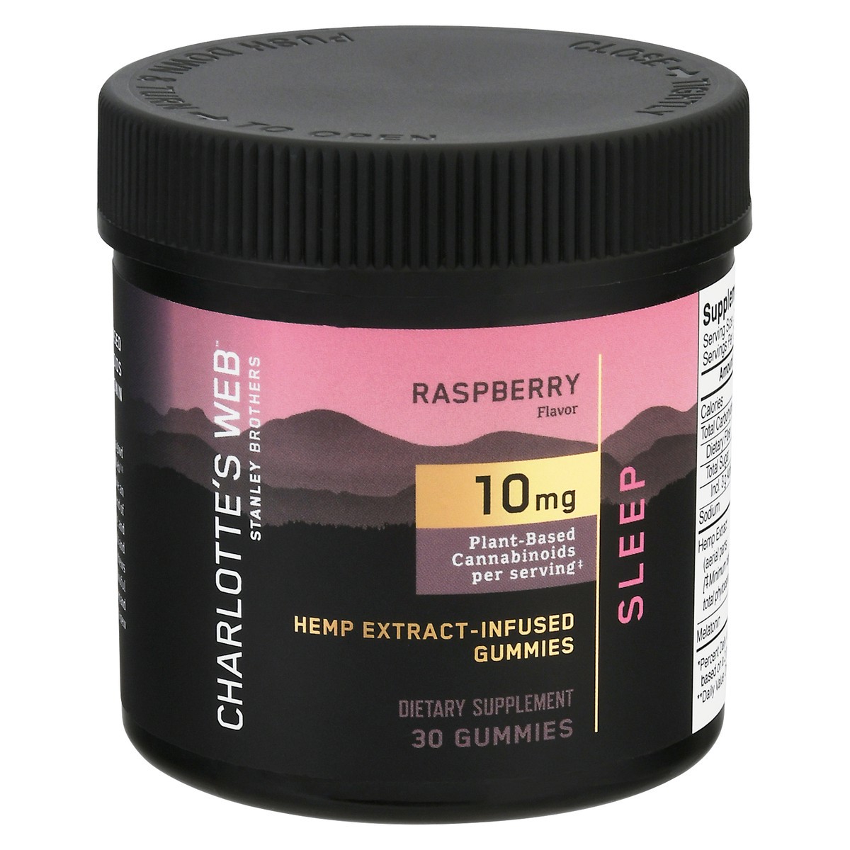 slide 6 of 13, Charlotte's Web Raspberry Hemp Extract Infused Sleep Gummies, 1 ct