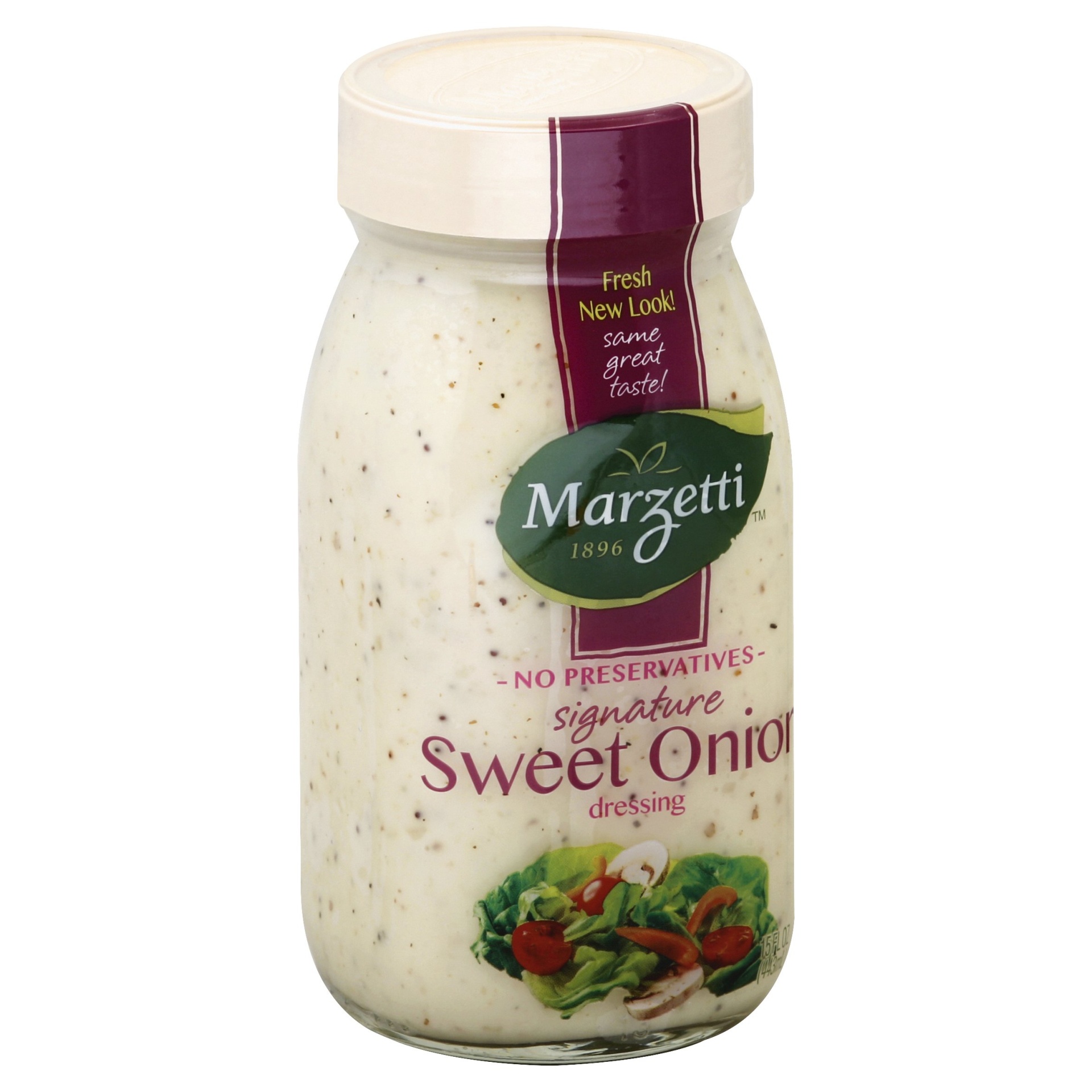 slide 1 of 6, Marzetti Signature Sweet Onion Dressing, 15 fl oz