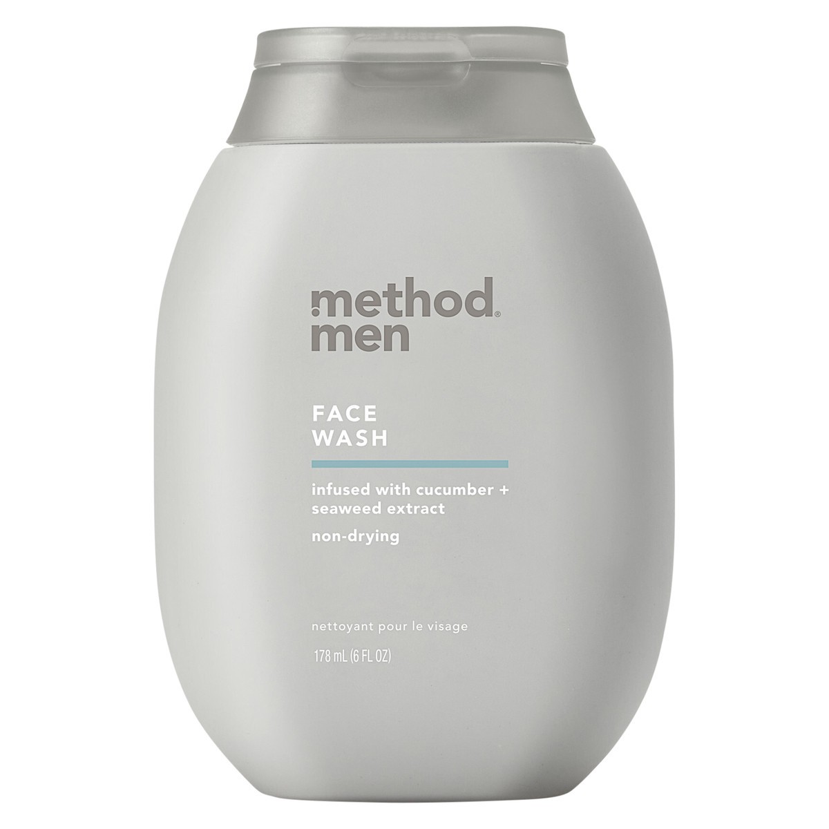 slide 1 of 5, method Men Face Wash, Sea + Surf, 6 Ounces, 6 fl oz