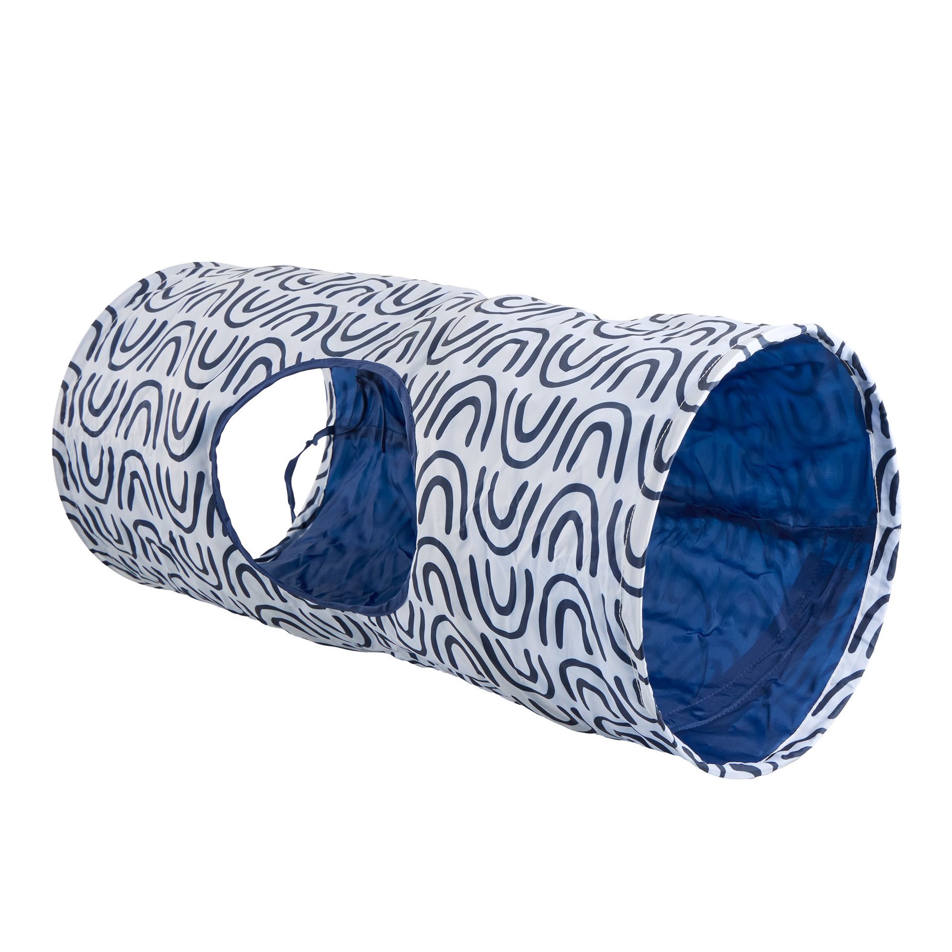 slide 1 of 1, Full Cheeks Small Pet Crinkle & Hide Tunnel, 1 ct