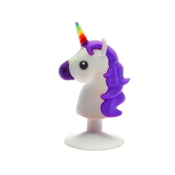 slide 1 of 4, Digital Energy Unicorn Phone Stand, Purple, 1 ct