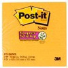 slide 3 of 9, Post-it Lined Super Sticky Notes, Multicolored, 3 ct; 4 in x 4 in