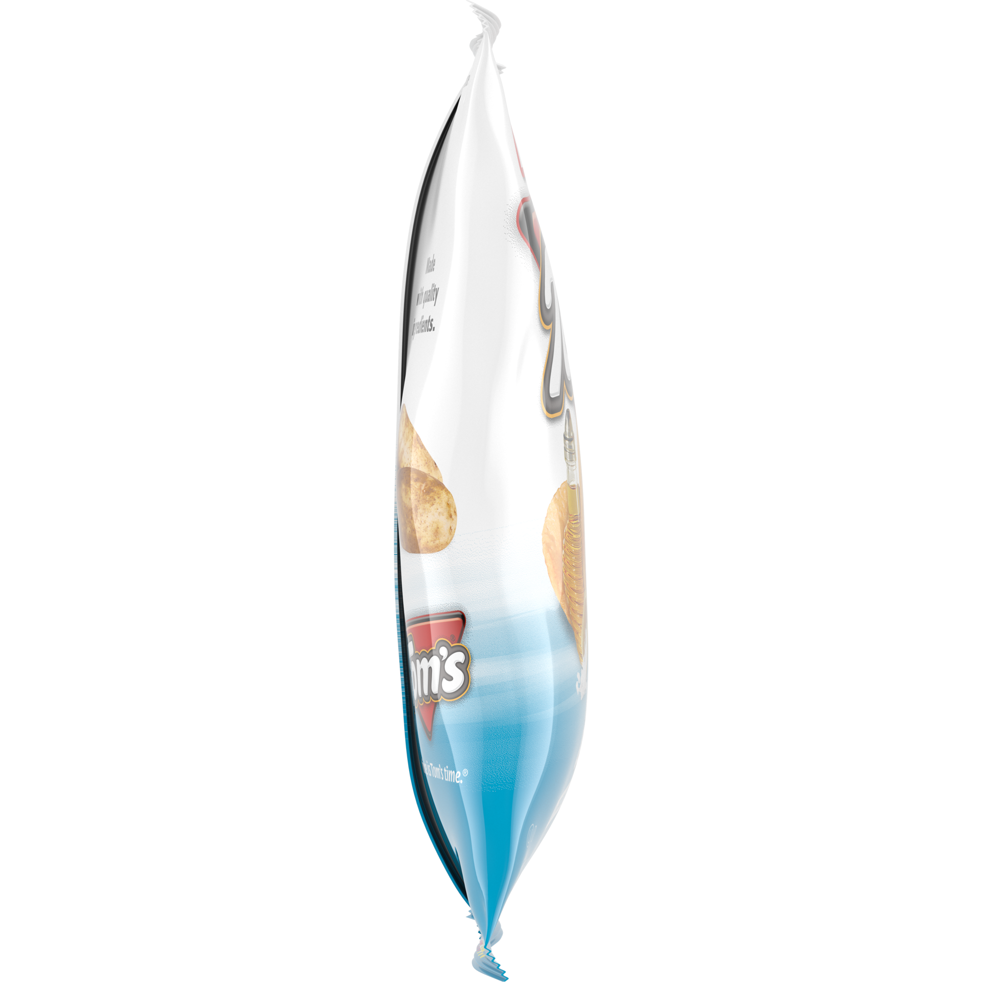 slide 5 of 5, Tom's Vinegar and Salt Potato Chips, 2.500 oz