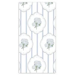 Hydrangea Stripe Dual Terry Kitchen Towel