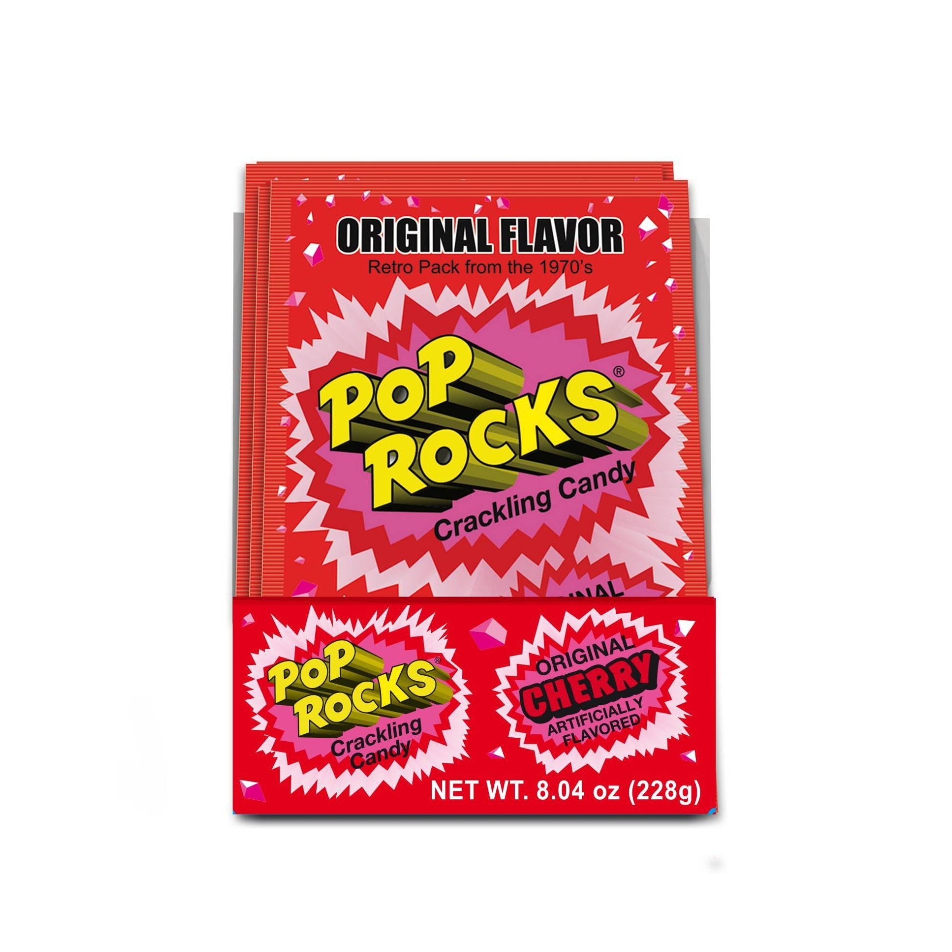 slide 1 of 1, Pop Rocks Valentine's Pouch Cherry, 0.33 oz