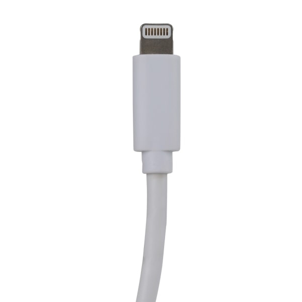 slide 1 of 1, Vivitar Od1003 Usb-A To Lightning Cable, 3', White, 1 ct