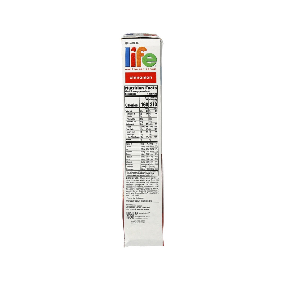 slide 2 of 2, Quaker Cinnamon Life Cereal, 18 oz