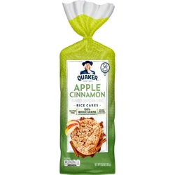Quaker Rice Cakes, Apple Cinnamon
