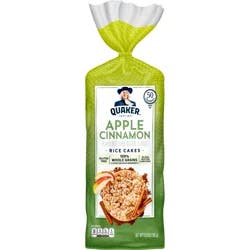 Quaker Rice Cakes, Apple Cinnamon