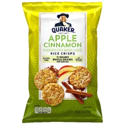 Quaker Rice Crisps, Apple Cinnamon
