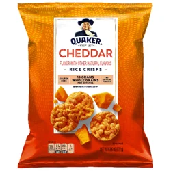 Quaker Rice Crisps, Cheddar Flavor