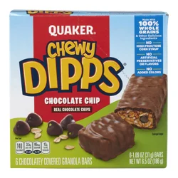 Quaker Granola Bars, Chocolate Chip, Chewy