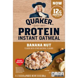 Quaker Oatmeal, Instant, Banana Nut
