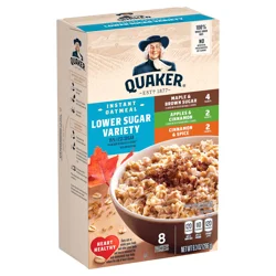 QUAKER OATMEAL Variety Instant Oats Hot Cereal