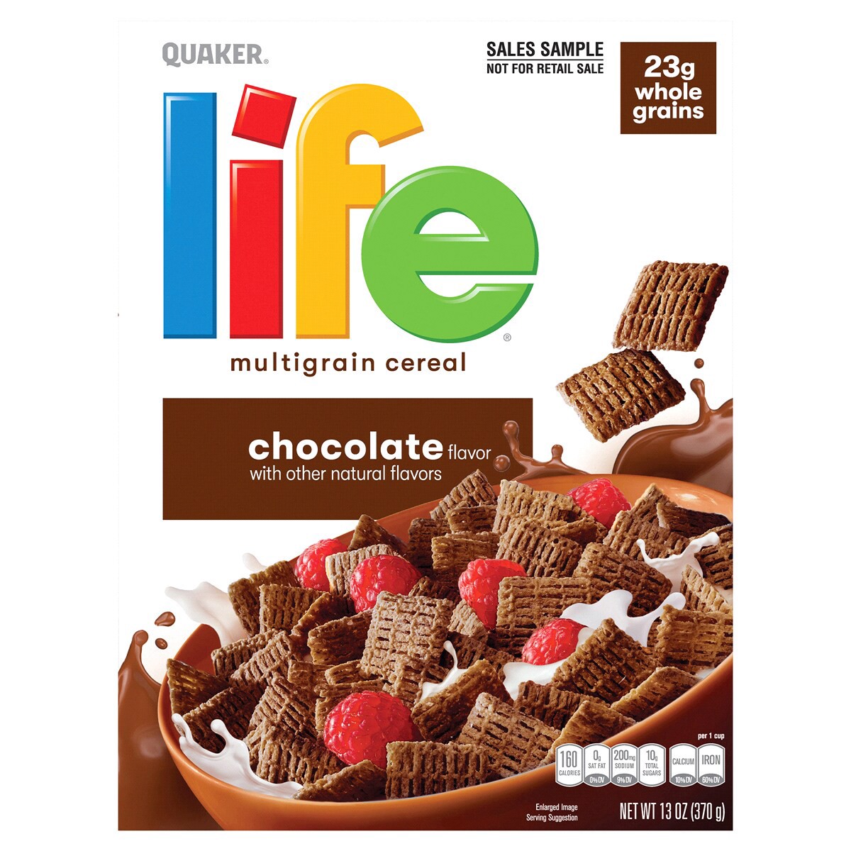 slide 1 of 5, Quaker Cereal , Chocolate, 13 oz