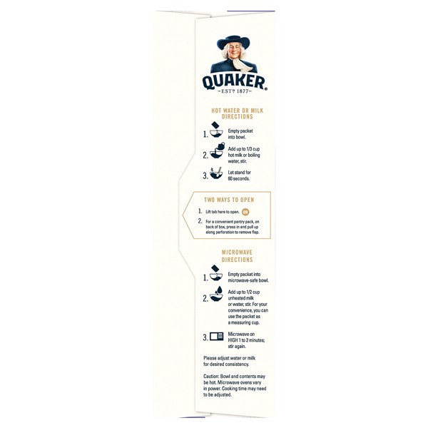 slide 13 of 17, Quaker Instant Oatmeal Blueberry Strawberry 1.37 Oz 6 Count, 8.2 oz